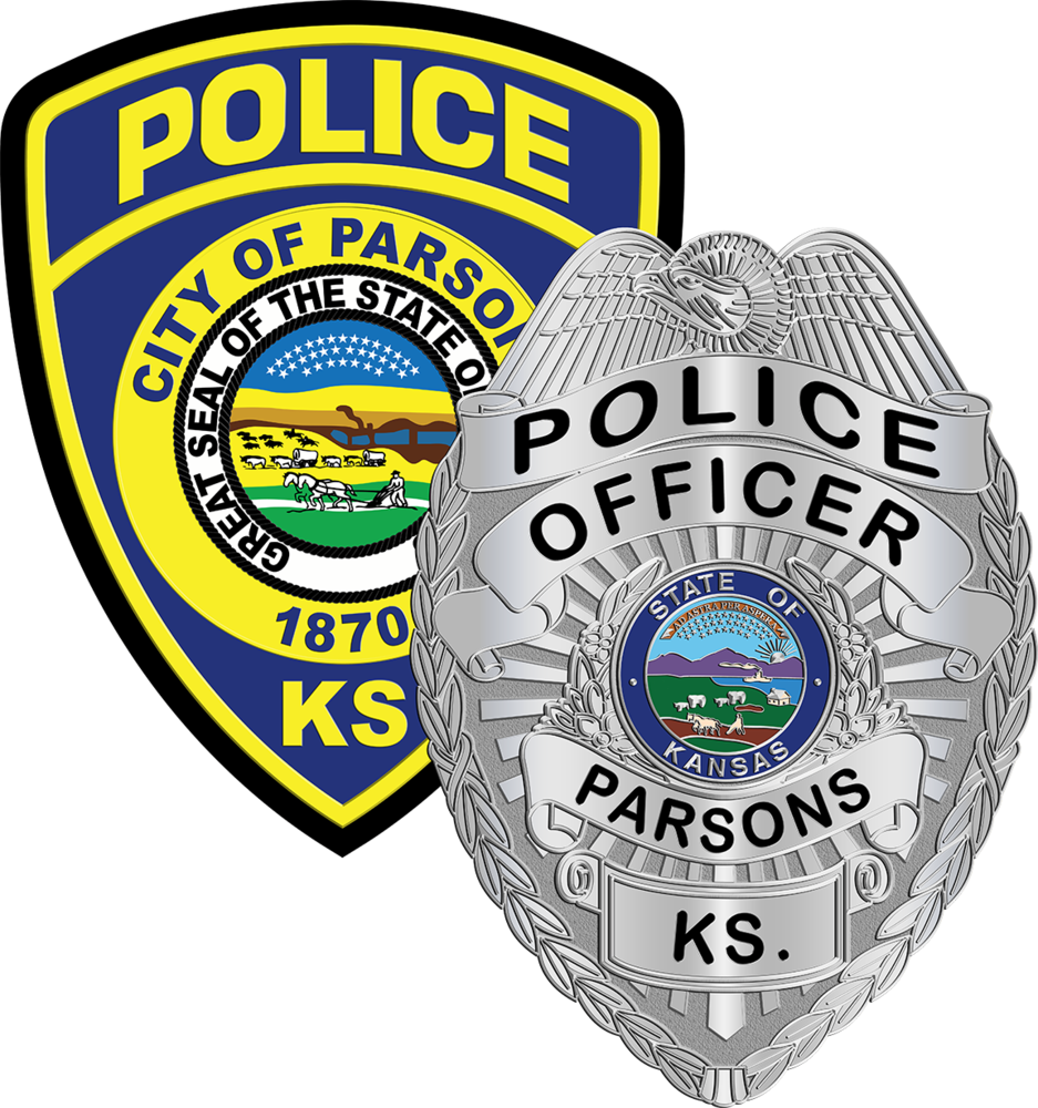 Parsons Police CUSTOM COMBO PLAQUE 