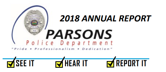 Parsons Police Department Badge