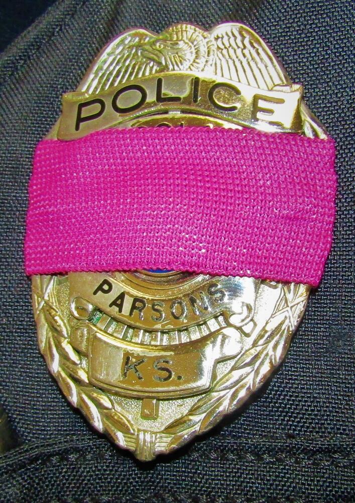 Pink Badge and Band